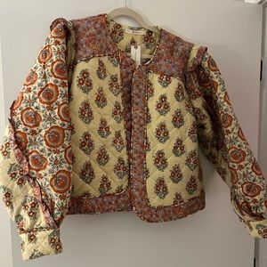 Anthropologie quilted jacket